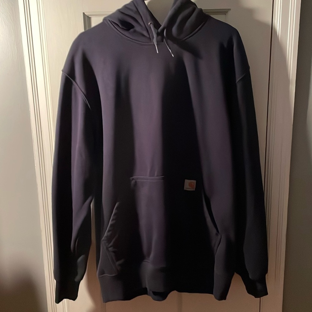 Navy blue Carhartt hoodie